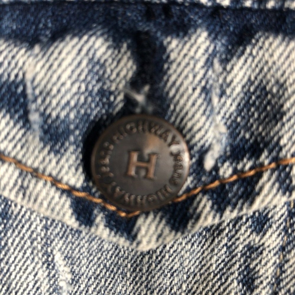 Highway Jeans Girls Denim Jacket Size S Hooded Sweatshirt Button Up Casual - Picture 9 of 15